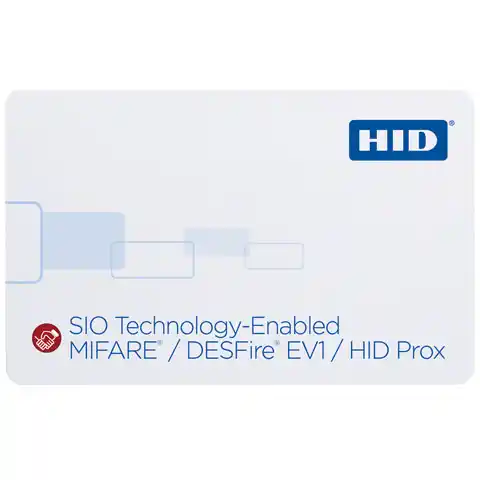 HID MIFARE DESFire EV1 / HID Prox 雙頻感應卡
