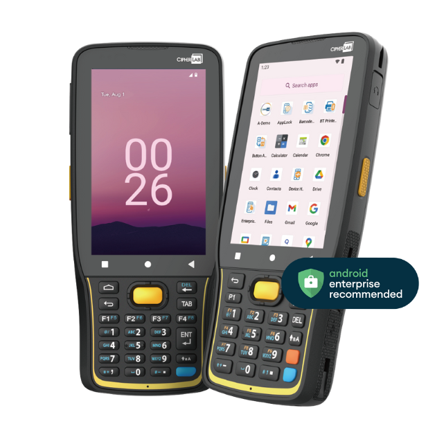 Cipherlab RK26 系列 Wi-Fi 6 強固型行動電腦